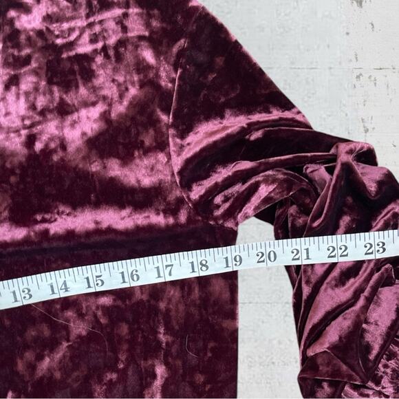 Wrangler Retro Crushed Velvet Surplus Top Whimsygoth Bohowitch Size S - Picture 10 of 11